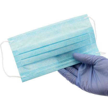5x Maseczka Ochronna Jednorazowa Trójwarstwowa