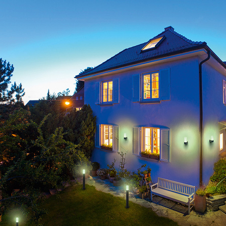 Lampa Ogrodowa LED Słupek Zewnętrzny Stojący 10W 380lm 3000K Ciepła RGBW Ściemnialna 80cm IP44 Szary SMART+ WiFi Pipe Ledvance