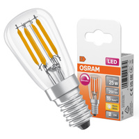 Żarówka LED T26 Tubularna E14 2.8W = 25W 250lm 2700K Ciepła 300° Ściemnialna SPECIAL Osram