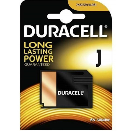 Baterie alkaliczne DURACELL J 7K67 4LR61 6V Blister 1szt.