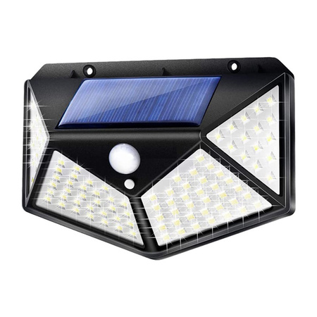 Lampa Solarna Naświetlacz z Czujnikiem Ruchu i Zmierzchu 120 LED IP65