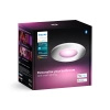 Oprawa Podtynkowa Wpuszczana LED Hermetyczna IP44 Łazienkowa 4.2W 400lm IP44 White and Color Ambiance RGB + TW Chrom Inteligentna SMART Zigbee Bluetooth Xamento Philips HUE