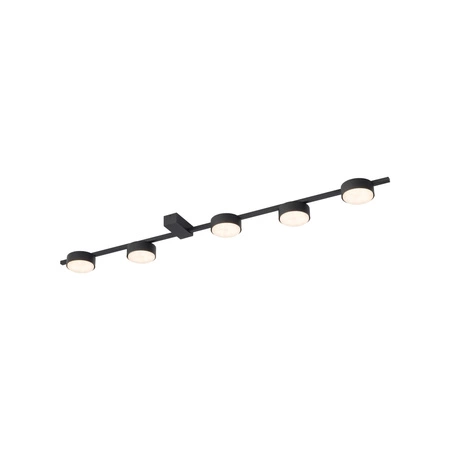 Lampa Sufitowa 5x GX53 Czarna Nowoczesna PILLS 8262 Nowodvorski