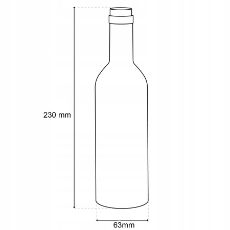 Komplet Akcesoriów do Wina w Kształcie Butelki Zestaw Prezentowy
