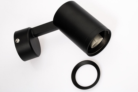 Oprawa ścienna sufitowa reflektor NUUK GU10 KOBI czarny