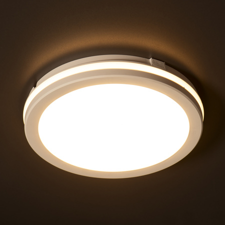 Plafon Led Sufitowy Lampa Ścienna Natynkowa CCT IP65 12W Biała Kanlux