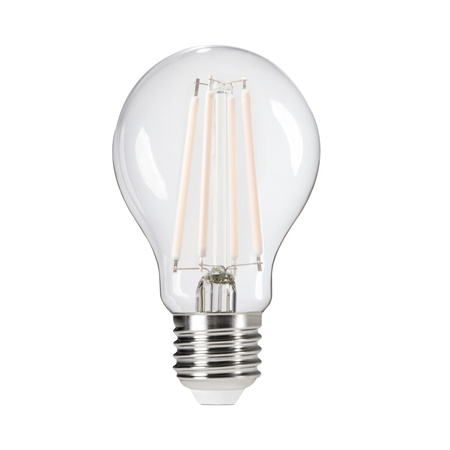 Żarówka LED E27 Edison A60 8.5W = 75W 1055lm 2700K Ciepła Przezroczysta XLED Filament Kanlux