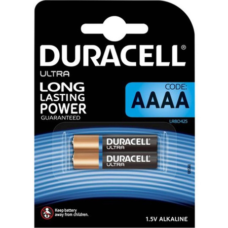 Baterie Alkaliczne Duracell ULTRA AAAA E96 LR8D425 1.5V Blister 2szt