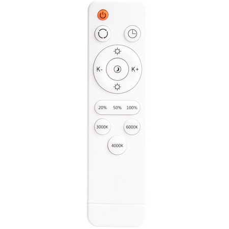 Plafon LED Oprawa Sufitowa 100W 11200lm CCT 115° Biała Pilot Ściemnialna Pirius Sanico Goldlux