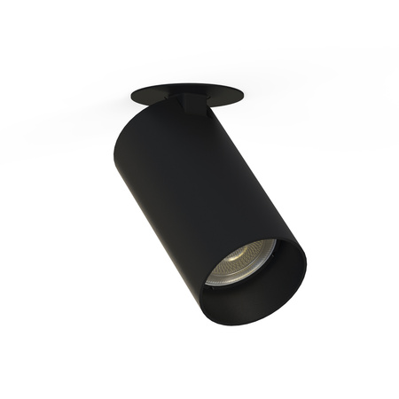 Lampa Sufitowa Oprawa Podtynkowa Reflektor Punktowa SPOT GU10 Czarna Nowoczesna MONO SURFACE 7833 Nowodvorski