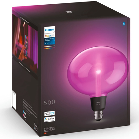 Żarówka LED Elipsa E27 6,5W CCT RGB PHILIPS HUE Lightguide Bluetooth Zigbee