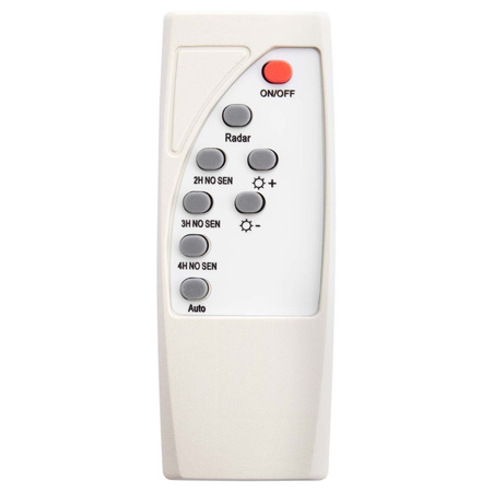 Lampa uliczna latarnia solarna LED 150W IP65 mikrofalowy czujnik ruchu + Pilot