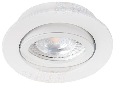 Oprawa sufitowa halogenowa podtynkowa DALLA MR16 Gx5,3 biała Kanlux