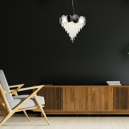 Lampa Sufitowa Żyrandol LORD 8xGU10 Milagro