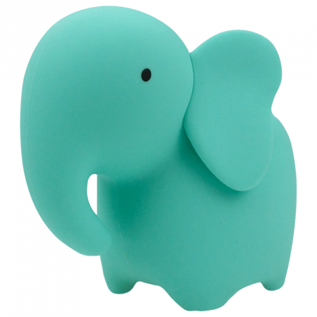 Lampka Nocna Dziecięca LED 1W 6000K Zimna Akumulatorowa 500mAh turkusowy SŁOŃ MARY'S