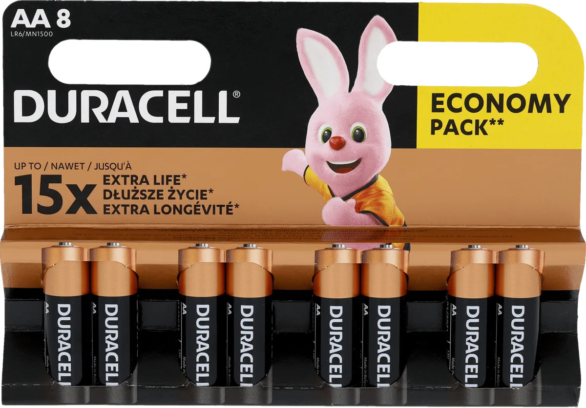 Alcaic Battery AA DURACELL Basic LR6 Basic 