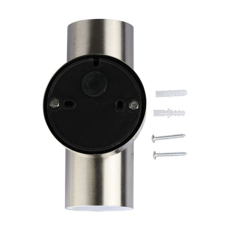 Lampa Ogrodowa Oprawa Elewacyjna Kinkiet GU10 IP44 Góra/Dół Srebrny VT-7622 V-TAC
