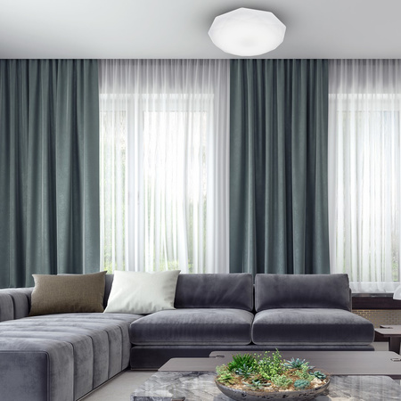 Plafon LED Lampa Sufitowa Natynkowa HEX 24W LED Ø500 mm Eko-Light