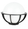 Lampa Ogrodowa Zewnętrzna Słupek LATARNIA E27 Kule z koszykiem 250 OGMWN 1 KPO 250 170-270cm czarny Su-Ma