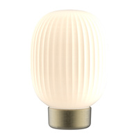 Lampa Stołowa LED 1.8W 150lm 2700K Ciepła Biała Złota Ściemnialna Latte Sanico Goldlux