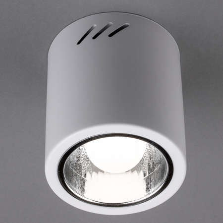 Oprawa Sufitowa Natynkowa Stała Okrągła APUS 13 Spot TUBA Biała E27