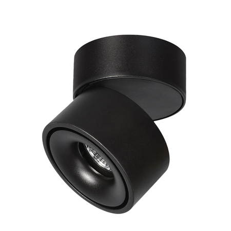 Oprawa Sufitowa Reflektor Regulowany LED 9W 550lm 3000K Ciepła Ściemnialna CRI90 Czarna Lahti Kobi