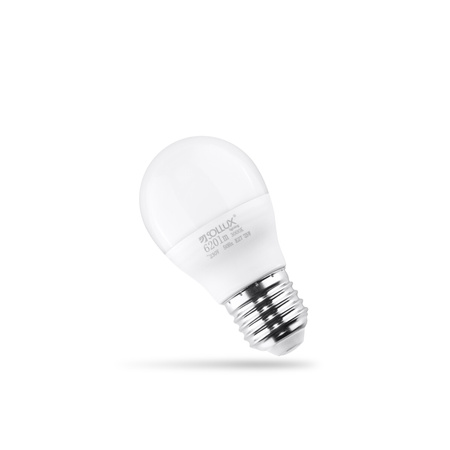 Żarówka LED E27 Kulka 8W 620lm 3000K Ciepła Sollux