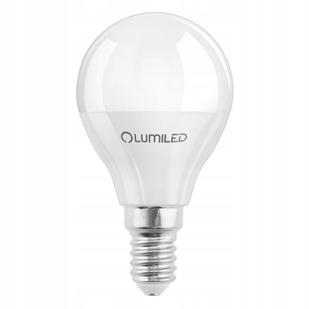 Zestaw 6x Żarówka LED Kulka P45 E14 10W = 75W 990lm 4000K Neutralna 180° LUMILED