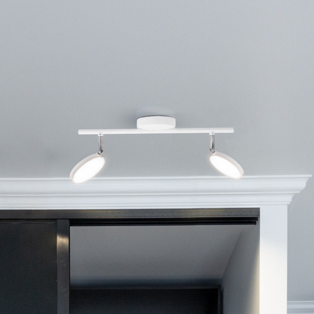 Lampa sufitowa LED GOLDLUX (Polux) CAPRI 2x5W BIAŁA 3000K