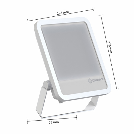 Naświetlacz LED 133W 18600lm 3000K IP66 Biały LEDVANCE Floodlight