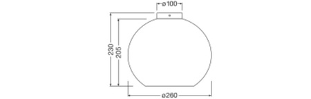 Lampa Sufitowa Dekoracyjna Natynkowa E27 Karton Brązowy Decor Ledvance