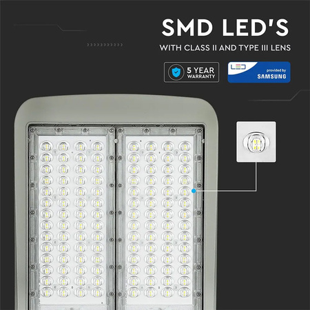 Lampa Oprawa Uliczna LED 150W 5700K Ściemnialna SAMSUNG CHIP VT-152ST V-TAC