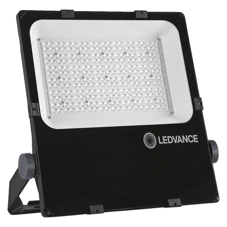 Naświetlacz LED Reflektor Zewnętrzny Lampa Ściemnialny 200W 26400lm 4000K IP66 Czarny Floodlight Ledvance