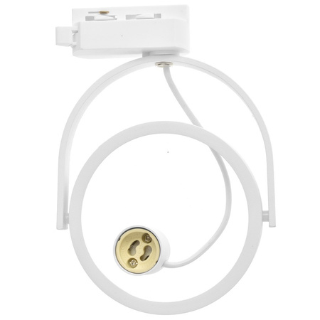 Lampa Oprawa Szynowa 1-fazowa Lugar Track Biała 1xAR111 GU10 Milagro