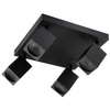 Lampa Sufitowa Reflektor 4xGU10 QUANTUS Czarna