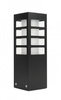 Lampa Ogrodowa Zewnętrzna Stojąca SŁUPEK RADO III 3 BL E27 25cm Su-Ma