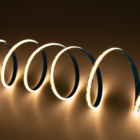 Taśma LED Pasek COB 12V 250W 9600LED NEON 3000K Ciepła 8mm 25m