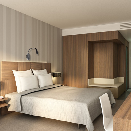 Lampka nocna ścienna LED USB czarna 8W +2W MiLAGRO BASE