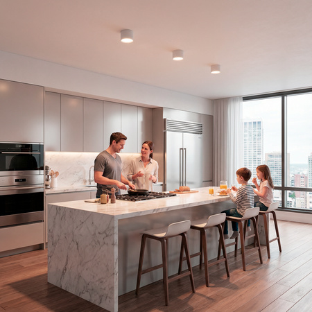 Oprawa HALOGENOWA Natynkowa SUNLA Tuba Gx53 LED Spot Kinkiet Sufitowa Walec Biały LUMILED