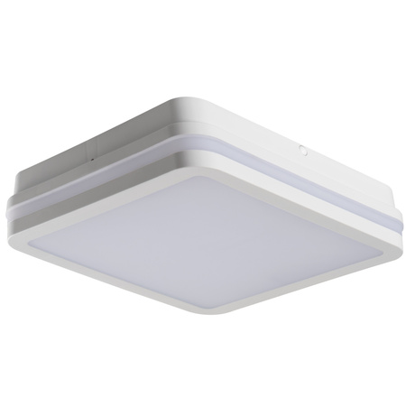 Plafon LED Lampa Sufitowa Czujnik Ruchu Kaseton 30W 3490lm CCT IP65 Biała BENO KANLUX