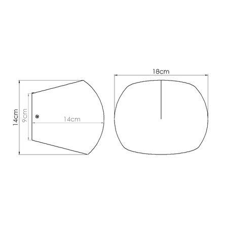 Lampa Ścienna Kinkiet 2x G9 Beton Szary GLOBE Persian Indigo SL.1362 Sollux