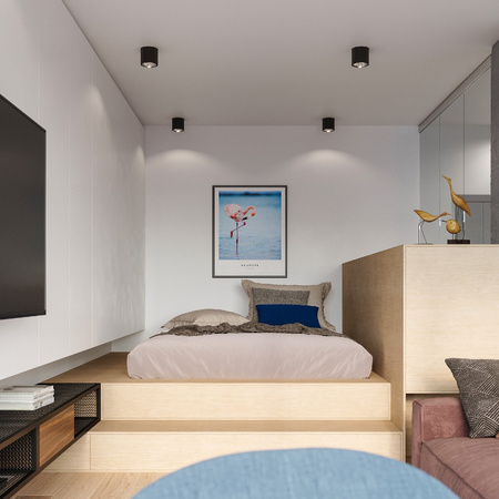 Lampa Sufitowa Oprawa Natynkowa SPOT TUBA GU10 Cylindryczna Czarna Nowoczesna Tiube Sollux