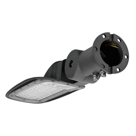 Lampa Uliczna LED Przemysłowa Oprawa Drogowa 40W 5600lm 4000K Neutralna IP66 IK08 Szara Vespa Kobi