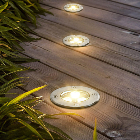 Oprawa Najazdowa Lampa Dogruntowa Wpuszczana GU10 IP65 IK09 Okrągła CATIO 2 LUMILED