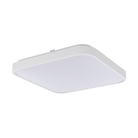 Plafon LED Lampa Sufitowa Natynkowa Łazienkowa AGNES SQUARE 8112 16W 3000K IP44 Biała Nowodvorski