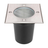 Lampa ogrodowa najazdowa gruntowa LED GU10 Kwadratowa IP66 IK09