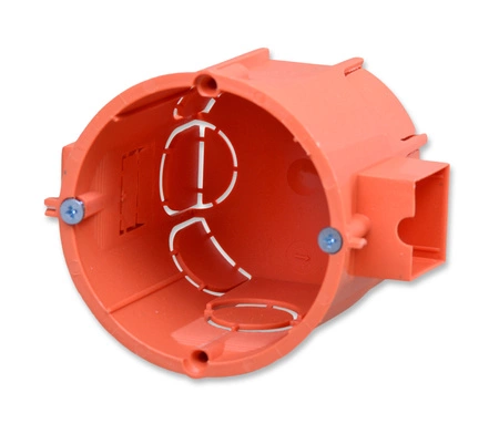 Puszka Instalacyjna Podtynkowa Głęboka Elektryczna Łączeniowa z Wkrętami PK60 PAWBOL