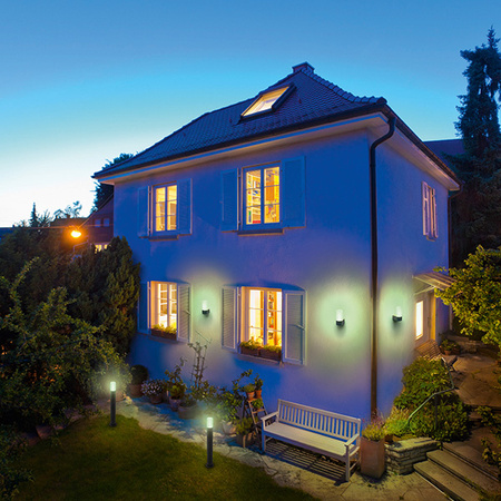 Inteligentny Kinkiet Ścienny Lampa LED 10W 380lm 3000K Ciepła RGBW Ściemnialny Szary SMART+ WiFi Pipe Multicolor Ledvance