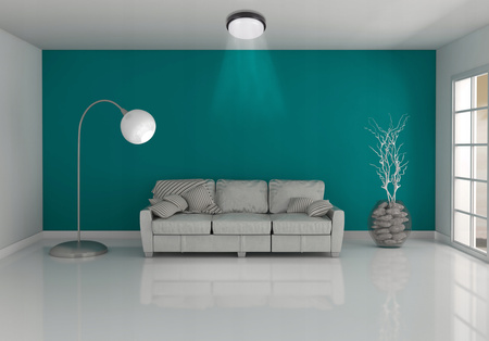 Plafon LED Lampa Oprawa Sufitowa 18W 2700K Neutralna 120° z Czujnikiem Ruchu Czarny IP54 Maks Masterled