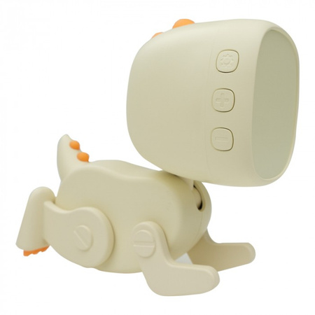 Zegar Elektroniczny dla Dzieci BUDZIK Biały Akumulatorowy 1200mAh ROBO MARY'S